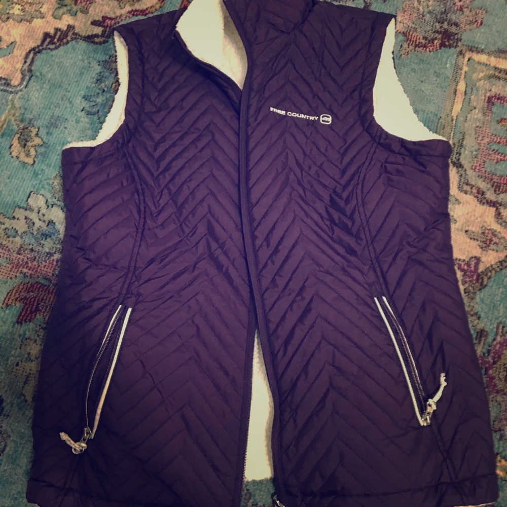 Free Country Purple Vest